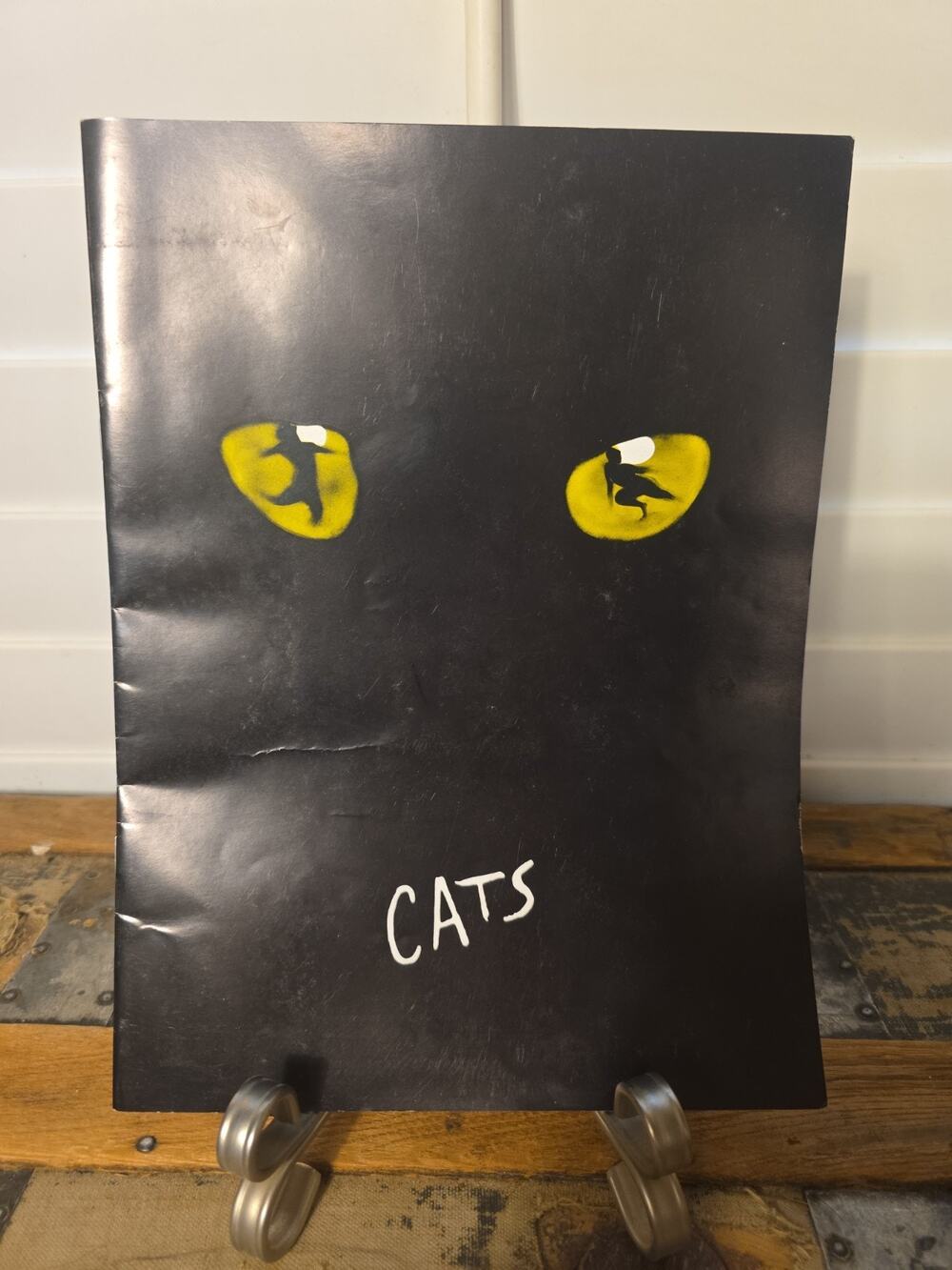 Cats Musical Souvenir Program Broadway Theater Book Andrew Lloyd Webber VTG